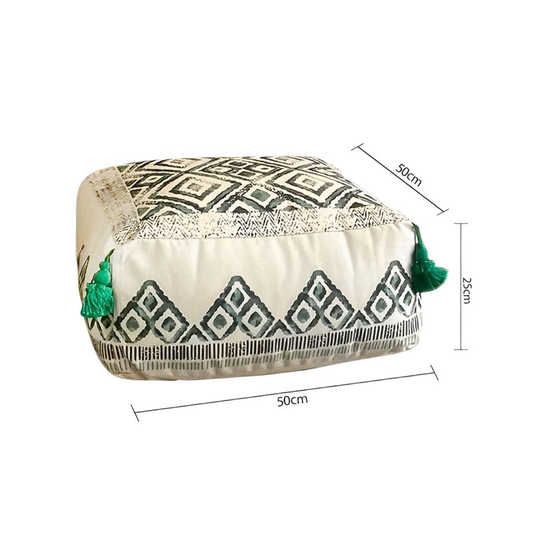 SOGA 50cm Ultra-Comfort Polyester-Cotton Cushion with EPP Particle Support Home Decor