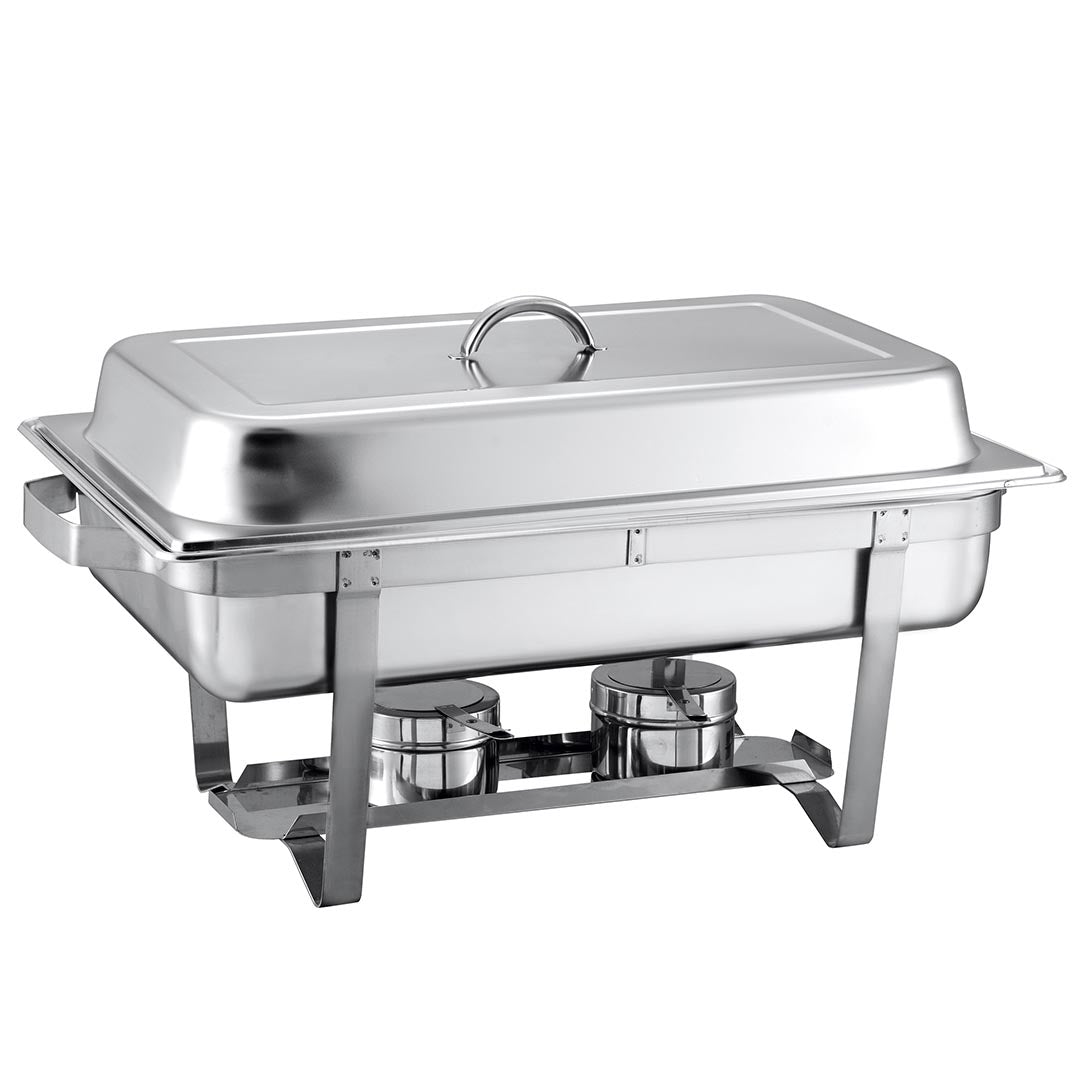 SOGA Dual Tray Stainless Steel Chafing Dish Food Warmer 4.5L