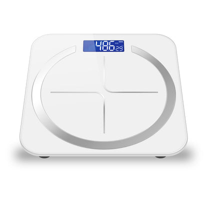 NNEAGS 2X 180kg Glass LCD Digital Fitness Weight Bathroom Body Electronic Scales White