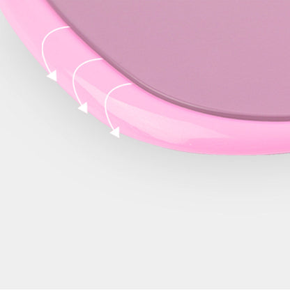 NNEAGS 2X 180kg Digital LCD Fitness Electronic Bathroom Body Weighing Scale Pink