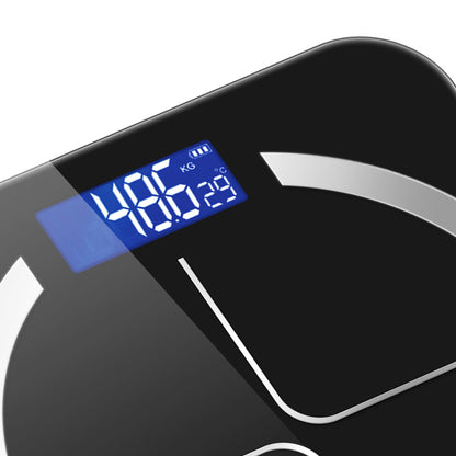 NNEAGS 2X 180kg Glass LCD Digital Fitness Weight Bathroom Body Electronic Scales Black