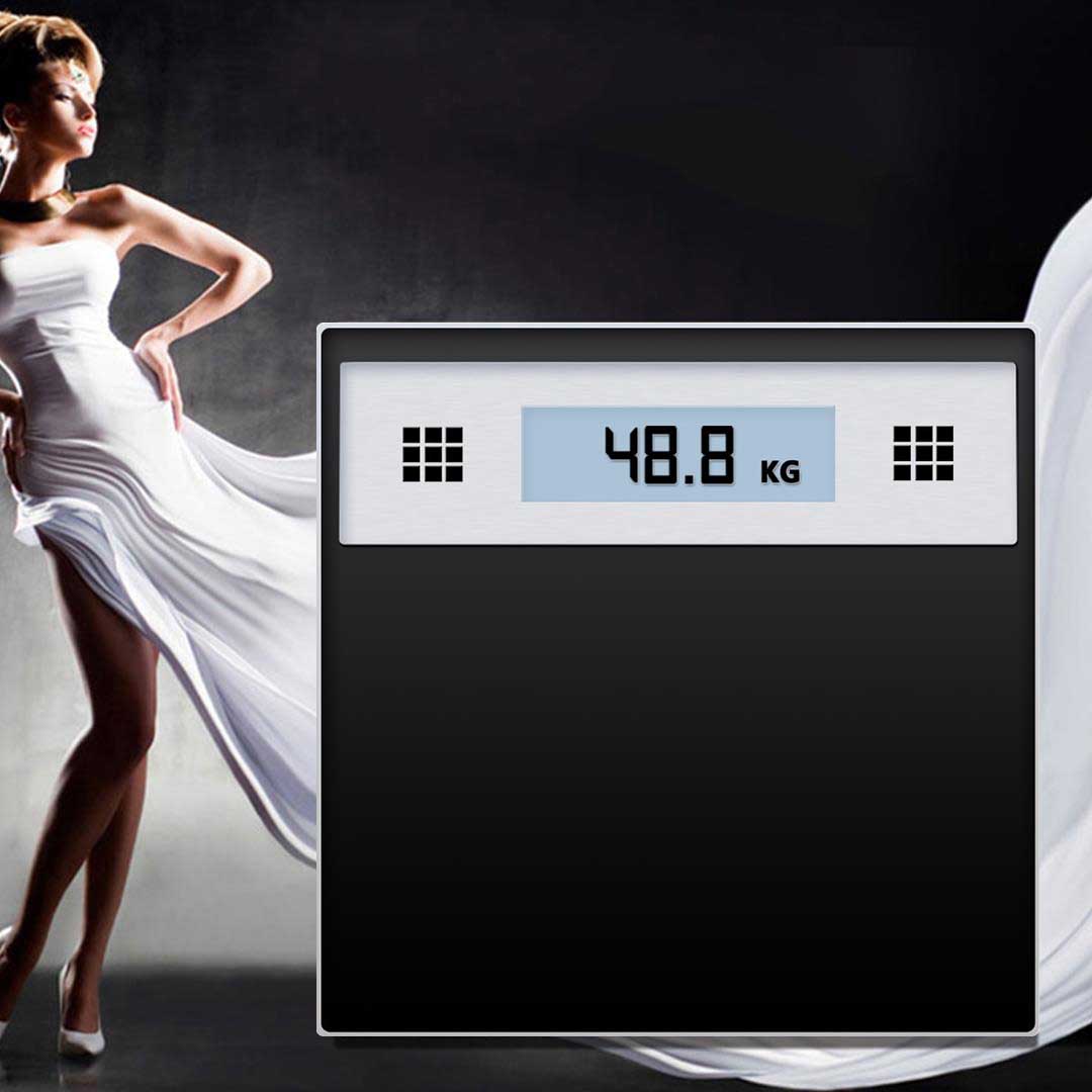 SOGA Electronic Talking Bathroom Scale – 180kg Glass Weight & Fitness Monitor