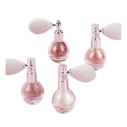 NNETM Sparkle Glitter Body Powder - Highlighter Spray Shimmer for Face and Body Makeup