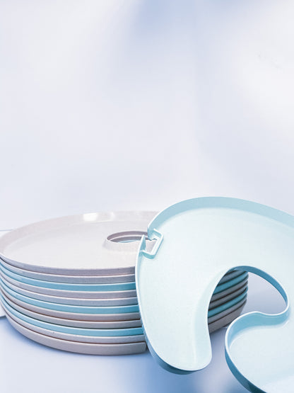 KNORK Eco Party Plate, 2 Pack