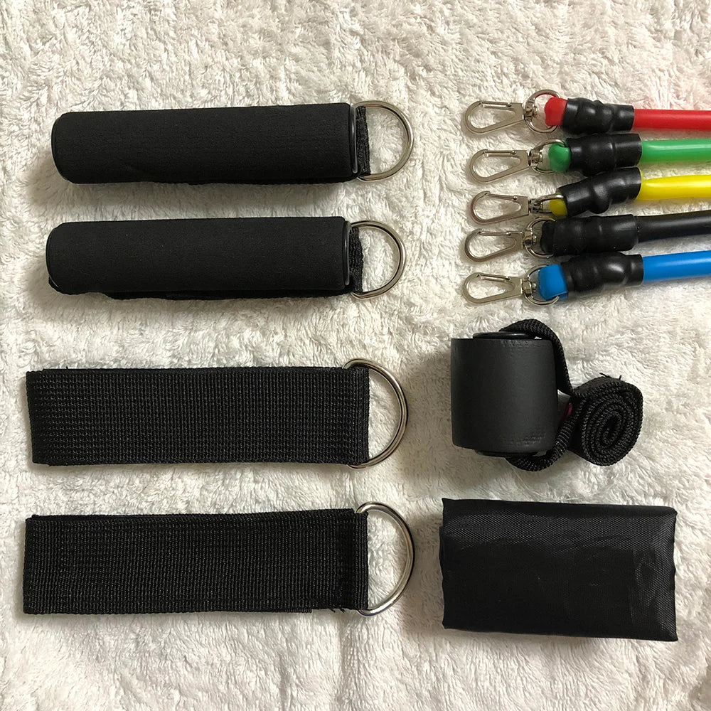 150LBS Portable Resistance Bands for Bodybuilding and Fitness