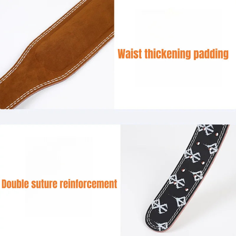 Weightlifting Waist Belt - Fitness Squatting Support for Men and Women