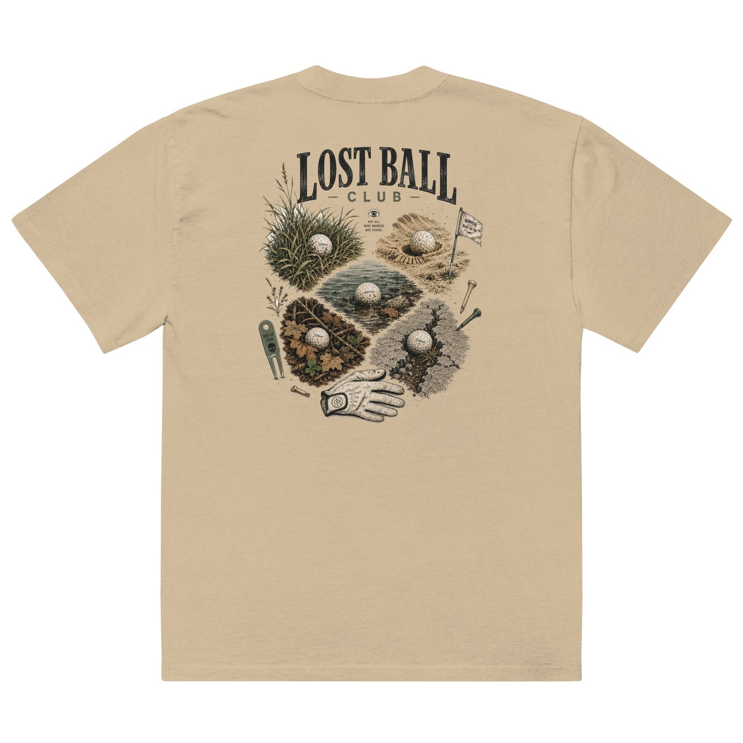 Lost Ball - Oversized T-shirt