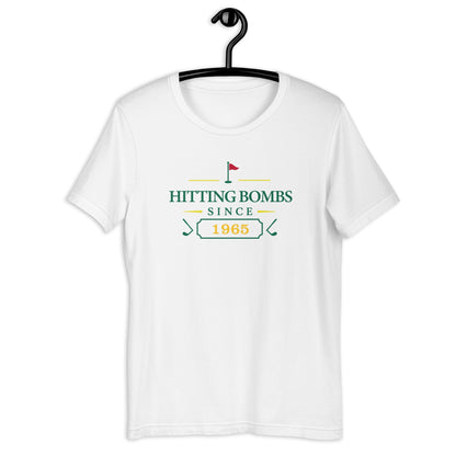 Hitting Bombs Since "Year" - Custom T-shirt